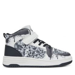 Sneakersy Action Boy. Czarne trampki i tenisówki chłopięce Action Boy, bez wzorów, bez zapięcia. Za 129.99 zł.