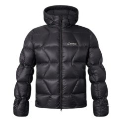 Kurtka puchowa Berghaus Explorer. Czarne kurtki męskie Berghaus, m, bez wzorów, z materiału, klasyczne, bez kaptura. Za 1,394.55 zł.