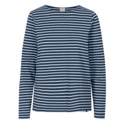 Damska Koszulka W Prążki Karen Yarn Dyed Stripe Shirt. Niebieskie t-shirty damskie Trespass, m, bez wzorów, z bawełny, bez kołnierzyka. Za 160.99 zł.