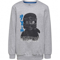 Bluza w kolorze szarym. Bluzy dla chłopców marki bonprix. W wyprzedaży za 45.95 zł.