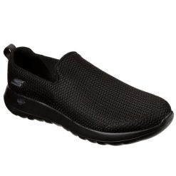 Buty sneakers Męskie Skechers. Czarne buty sportowe męskie Skechers, bez zapięcia, na fitness i siłownię. Za 204.99 zł.