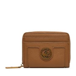 Portfel Beverly Hills Polo Club. Brązowe portfele damskie Beverly Hills Polo Club, bez wzorów. Za 79.99 zł.
