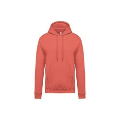 Bluza z kapturem Kariban. Czerwone bluzy męskie KARIBAN, m, bez wzorów, z kapturem. Za 175.00 zł.