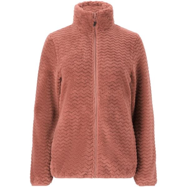 Bluza polarowa damska Whistler Matra. Brązowe bluzy damskie Whistler, bez wzorów, z polaru, bez kaptura. Za 229.99 zł.