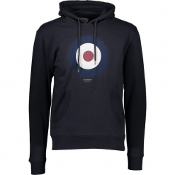 Bluza "Target" w kolorze granatowym. Niebieskie bluzy męskie Ben Sherman, z nadrukiem. W wyprzedaży za 152.95 zł.