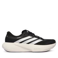 Buty do biegania adidas. Czarne obuwie sportowe damskie Adidas, bez wzorów, do biegania. Za 649.99 zł.