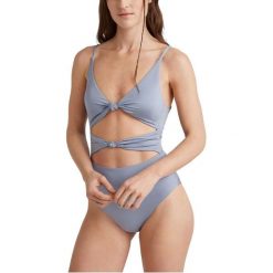 Strój kąpielowy damski O'Neill Desert. Niebieskie kostiumy jednoczęściowe damskie O'Neill, bez wzorów, eleganckie, do pływania. Za 339.00 zł.
