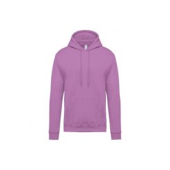Bluza z kapturem Kariban. Fioletowe bluzy męskie KARIBAN, m, bez wzorów, z kapturem. Za 146.50 zł.