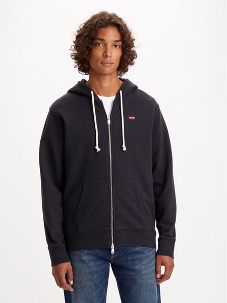 Levi's® Bluza Original 34584-0016 Czarny Standard Fit. Czarne bluzy męskie m, bez wzorów, z bawełny, bez kaptura. Za 319.99 zł.