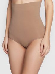 SPANX Bielizna modelująca dolna Higher Power Power Collection 2746 Beżowy. Brązowa bielizna wyszczuplająca Spanx, z syntetyku. Za 68.99 zł.