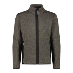 Bluza męska turystyczna CMP 34M0577. Szare bluzy sportowe męskie CMP, m, bez wzorów, bez kaptura, trekkingowe. Za 306.50 zł.