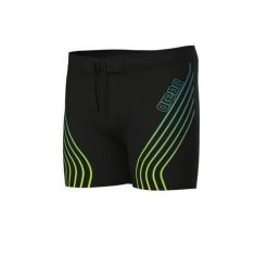 Jammer Arena Mid Graphic. Czarne kąpielówki męskie Arena, m, bez wzorów, na fitness i siłownię. Za 237.50 zł.