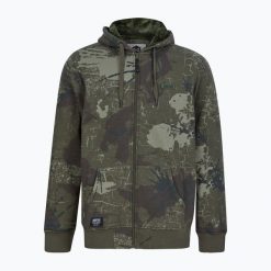 Bluza męska Navitas Identity Sherpa Hoody. Zielone bluzy męskie NAVITAS, m, bez wzorów, bez kaptura. Za 179.99 zł.