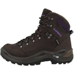 Buty trekkingowe damskie Lowa Renegade Gtx Mid. Czarne obuwie sportowe damskie Lowa, za kostkę, trekkingowe. Za 1,352.00 zł.
