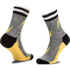Skarpety Wysokie Unisex HAPPY SOCKS - ATFLA27-7000 Szary Żółty. Skarpety damskie marki Happy Socks. Za 47.90 zł.