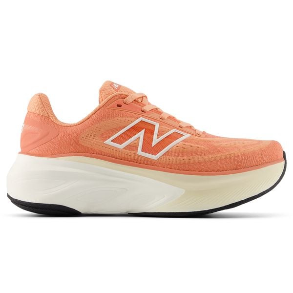 Buty damskie New Balance Fresh Foam x More v6 WMORLG6 – pomarańczowe. Brązowe obuwie sportowe damskie New Balance, bez wzorów, do biegania. Za 799.99 zł.