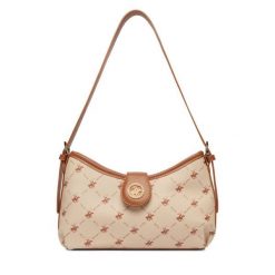 Torebka Beverly Hills Polo Club. Brązowe torebki do ręki damskie Beverly Hills Polo Club, bez wzorów, klasyczne, bez dodatków. Za 165.99 zł.