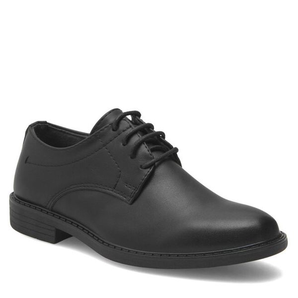 Półbuty Ottimo. Czarne półbuty chłopięce Ottimo, bez wzorów, bez zapięcia. Za 119.99 zł.