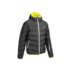 Kurtka narciarska SKI-P JKT 500 WARM męska. Szare kurtki snowboardowe męskie WED'ZE, z materiału. Za 299.99 zł.