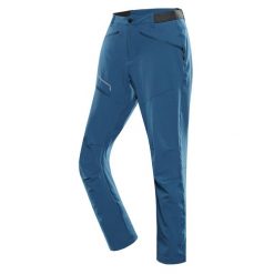 Spodnie męskie trekkingowe Alpine Pro Ramel. Niebieskie spodnie sportowe męskie Alpine Pro, l, bez wzorów, trekkingowe. W wyprzedaży za 199.00 zł.