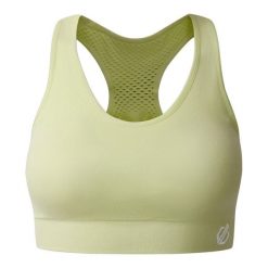 Damski Biustonosz Sportowy Dont Sweat It II. Żółte obuwie sportowe damskie Dare 2b, bez wzorów, na fitness i siłownię. Za 87.99 zł.