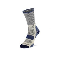 Skarpetki trekkingowe Bridgedale Hike Lt Merino C Boot. Niebieskie skarpety męskie Bridgedale, bez wzorów, z bawełny. Za 84.99 zł.