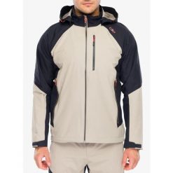 Kurtka przeciwdeszczowa męska CMP Fayro Jacket. Brązowe kurtki męskie CMP, m, bez wzorów, sportowe, bez kaptura. Za 384.99 zł.