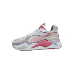 Buty na co dzień do biegania damskie PUMNA RSX REINVENTION siateczka. Czerwone obuwie sportowe damskie Puma, bez wzorów, z materiału, do biegania. Za 460.00 zł.