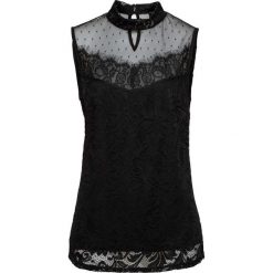 Top koronkowy bonprix czarny. Topy damskie marki bonprix. Za 89.99 zł.