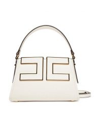 Elisabetta Franchi Torebka BS-36A-56E2-V360 Biały. Białe torebki do ręki damskie Elisabetta Franchi, bez wzorów, ze skóry, bez dodatków. Za 1,559.00 zł.