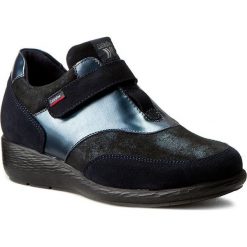 Półbuty CALLAGHAN - Merlin 90413 Azul/Blue. Niebieskie półbuty damskie Callaghan, bez wzorów, z materiału, bez obcasa, na koturnie, bez zapięcia. W wyprzedaży za 329.00 zł.