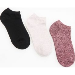 Skarpety stopki 3 pack - Kremowy. Skarpety damskie marki Reserved. Za 24.99 zł.