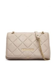 Valentino Torebka Ocarina VBSA9B02 Kremowy. Białe listonoszki damskie Valentino, bez wzorów, ze skóry, bez dodatków. Za 679.99 zł.