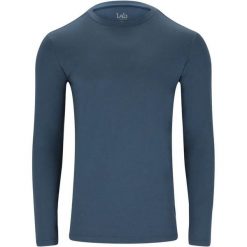 Dżersej z długim rękawem Elite Lab Sustainable X1. Niebieskie koszulki sportowe męskie ELITE LAB, bez wzorów, z dżerseju, bez kołnierzyka, bez ramiączek, do biegania. Za 187.00 zł.