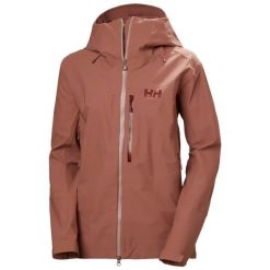 Damska kurtka wodoodporna Helly Hansen Verglas BC. Brązowe kurtki damskie Helly Hansen, na zimę, s, bez wzorów, z dżerseju, bez kaptura, narciarskie. Za 1,461.20 zł.