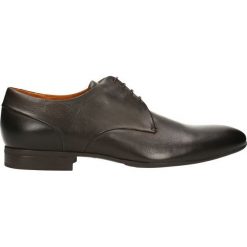 Półbuty PORFIRIO. Szare eleganckie półbuty Gino Rossi, ze skóry. W wyprzedaży za 329.90 zł.