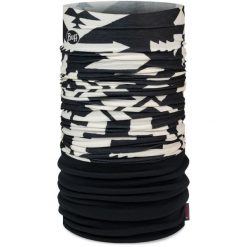 Bandana BUFF POLAR SKAR. Czarne szaliki i chusty damskie Buff, bez wzorów, z polaru. Za 96.59 zł.