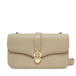 Torebka Aigner. Szare listonoszki damskie Aigner, bez wzorów, bez dodatków. Za 1,479.00 zł.
