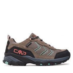 Trekkingi CMP. Brązowe obuwie sportowe damskie CMP, bez wzorów, trekkingowe. Za 309.99 zł.