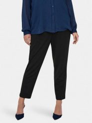 ONLY Carmakoma Chinosy Peach 15312306 Czarny Slim Fit. Czarne spodnie materiałowe damskie Only Carmakoma, bez wzorów, z syntetyku. Za 129.99 zł.
