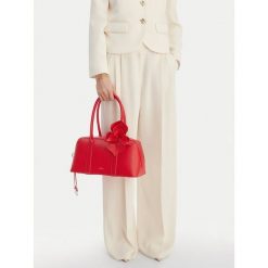 Torebka GINO ROSSI. Czerwone torebki do ręki damskie Gino Rossi, bez wzorów, klasyczne, bez dodatków. Za 249.99 zł.