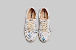 Mumka Shoes Sneakersy wegańskie Niebieskie Ptaki Mumka-41. Niebieskie trampki i tenisówki damskie Mumka Shoes, bez wzorów, bez zapięcia. Za 329.00 zł.