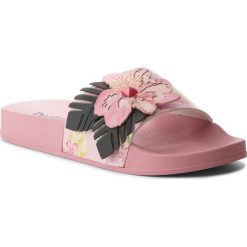 Klapki DESIGUAL - Slide Malibu 18SSHP51 3103. Czerwone klapki damskie Desigual, ze skóry ekologicznej. W wyprzedaży za 129.00 zł.