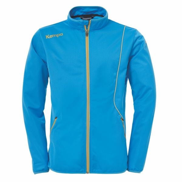 Kurtka Kempa Curve Classic. Niebieskie bluzy męskie Kempa, s, bez wzorów, prążkowane, na fitness i siłownię. Za 148.95 zł.