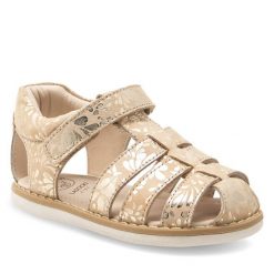 Sandały Lasocki Kids. Żółte sandały dziewczęce Lasocki Kids, bez zapięcia. Za 119.99 zł.