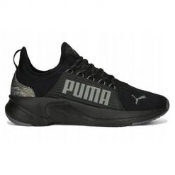 Buty do biegania męskie Puma Softride Premier. Czarne buty sportowe męskie Puma, z gumy, bez zapięcia, do biegania. Za 357.00 zł.