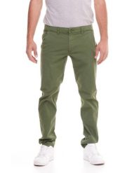 Minimalistyczne spodnie chino męskie. Zielone spodnie sportowe męskie LEONE 1947 APPAREL, na lato, l, bez wzorów, z bawełny, na fitness i siłownię. Za 147.31 zł.