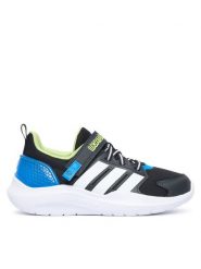 Adidas Sneakersy Lightorama Runner Shoes Children KJ9711 Czarny. Czarne buty sportowe chłopięce Adidas, bez wzorów, z materiału, bez zapięcia. Za 259.99 zł.