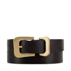 Pasek Damski GINO ROSSI. Brązowe paski damskie Gino Rossi, bez wzorów. Za 129.99 zł.