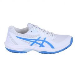 Buty do tenisa damskie Asics Game Ff. Białe obuwie sportowe damskie Asics, bez wzorów, z materiału, tenisowe. Za 543.00 zł.